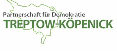 Logo Partnerschaft für Demokratie Treptow-Köpenick Logo Partnerschaft für Demokratie Treptow-Köpenick